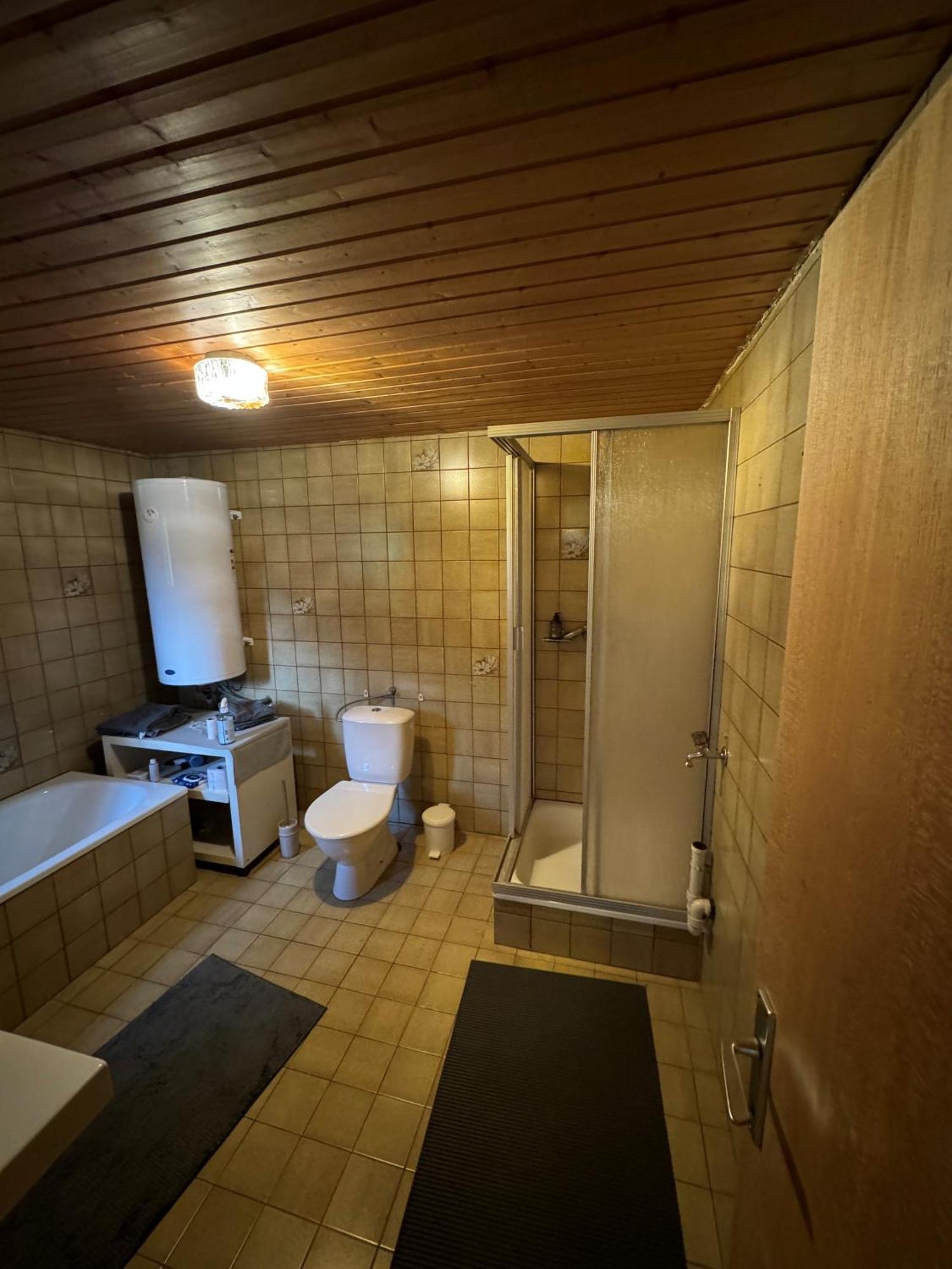 Freundliche 2-Zimmer-Erdgeschosswohnung Mit Garten In Seeberg Sonntag Kültér fotó